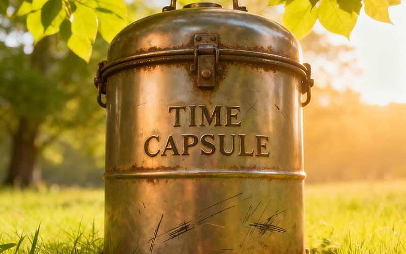 What a Time Capsule Delivery Looks Like